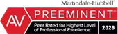 AV Preeminent Martindale Hubbell Lawyer Ratings